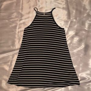 Striped Black & White Tunic